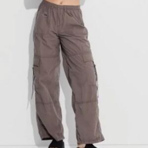 Casual Dark Grey Cargo Pants, Size XXL